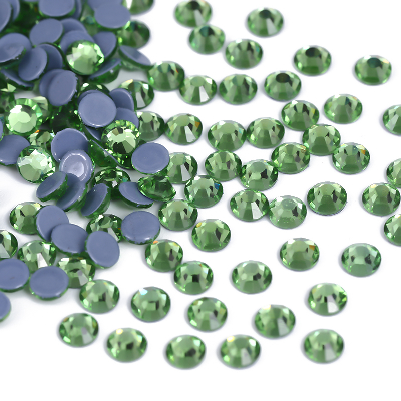 Glass Emerald Peridot Green Cr - Nail Art Emerald Green recension och pris
