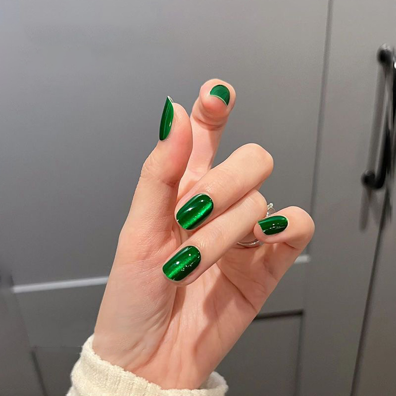 1pc 15ml Autumn Nail Imperial  - Nail Art Emerald Green recension och pris