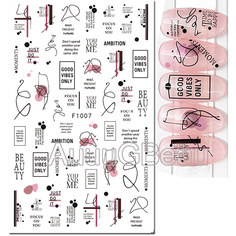 3d Nail Art Decals Valentine D - Nail Art Valentines Day recension och pris