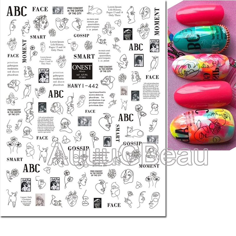 3d Nail Art Decals Valentine D - Nail Art Valentines Day recension och pris