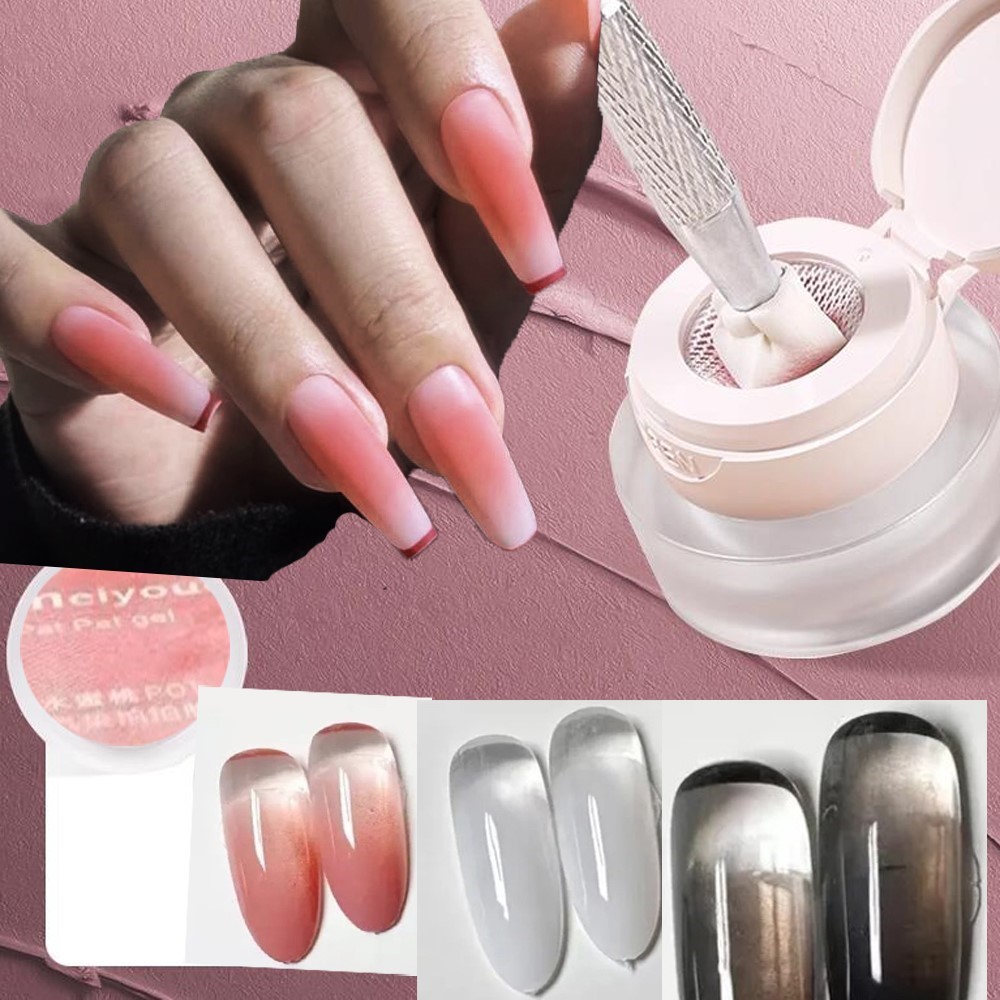 1Jar Cushion Patting Gel Polis - Nail Art Gothic recension och pris