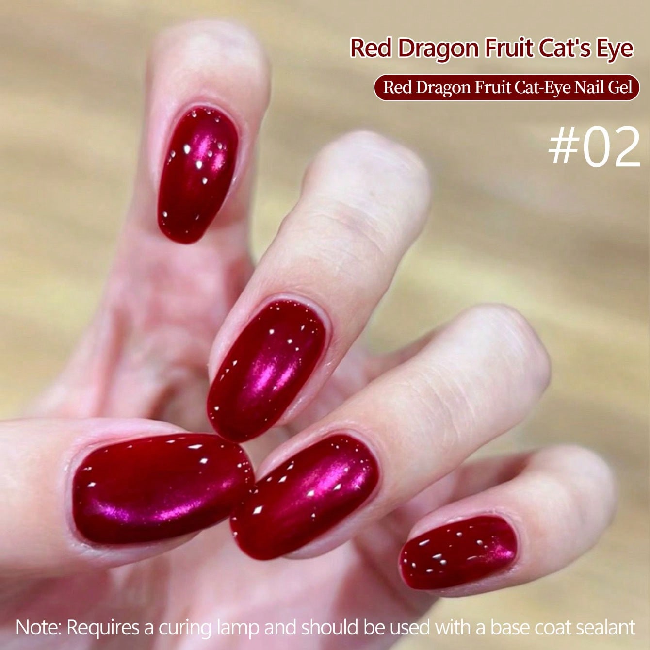 1-5pcs2026NewDragon Fruit Cat  - Nail Art Emerald Green recension och pris