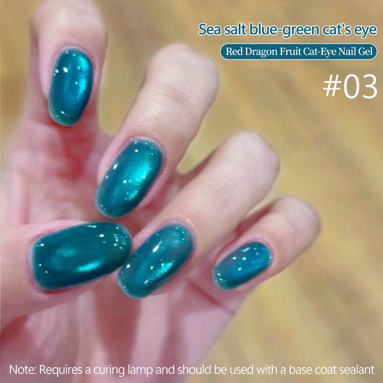 1-5pcs2026NewDragon Fruit Cat  - Nail Art Emerald Green recension och pris