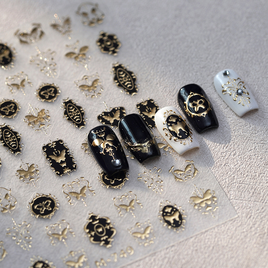 TENSOR NAIL Vintage Black Gold - Nail Art Elegan recension och pris