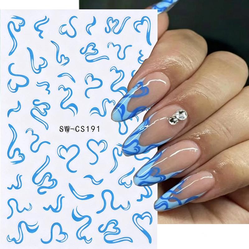 2Sheets Sweet Nail Art Sticker - Nail Art Valentines Day recension och pris