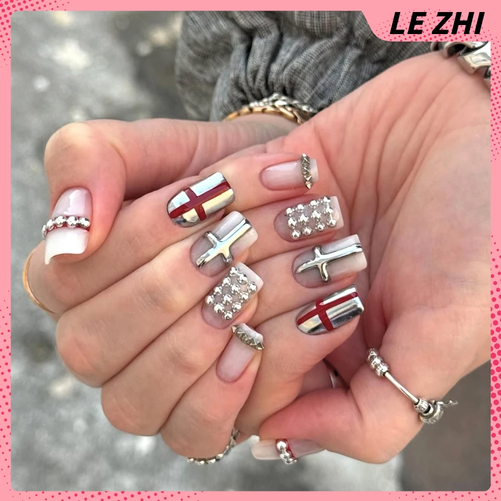 Y2K Spice Girls 10Pcs Handmade - Nail Art Gothic recension och pris